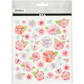 Stickers - Pink/Purple Spring Flowers, 1 Sheet thumbnail