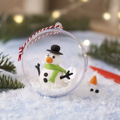 DIY Christmas Baubles with Xmas Figures, 4 pcs thumbnail