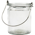 Glass Candle Jars Ø7.6 cm, 2 pcs thumbnail