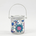 Glass Candle Jars Ø7.6 cm, 2 pcs thumbnail