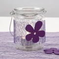 Glass Candle Jars Ø7.6 cm, 2 pcs thumbnail
