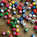 Raffle Accs. - Numbered Bingo Balls, 90 pcs thumbnail