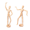 Poseable Mannequin Doll, 30 cm thumbnail