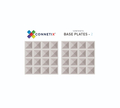 CONNETIX | Baseplates, Clear, 2 pcs thumbnail