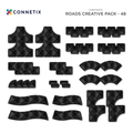 CONNETIX | Roads Creative Pack, 48 pcs thumbnail