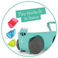 Blockie Ride-On Toy - Mint thumbnail