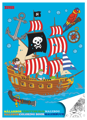 Colouring Book - Pirates, 36 pages thumbnail