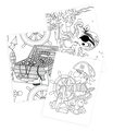 Colouring Book - Pirates, 36 pages thumbnail