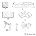 Cleverclixx | Intense Race Track, 65 pcs thumbnail