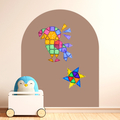 Cleverclixx | Magnetic Wall Sticker, Mocha Cream thumbnail