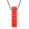 Chew Necklace, Textured Brick Pendant - Standard thumbnail