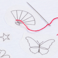DIY Embroidery Kit - T-Shirts, 2 pcs thumbnail