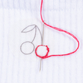 DIY Embroidery Kit - Socks, 3 pairs thumbnail