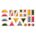 Sensory Wooden Blocks, 24 pcs thumbnail