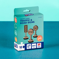 Crateit Town - Traffic & Road Signs, 10 pcs thumbnail