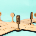 Crateit Town - Traffic & Road Signs, 10 pcs thumbnail