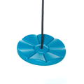 Disc Swing Ø28 cm - Turquoise (Black Rope) thumbnail