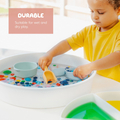 Nesting Scoops for Sensory Play - Green, 3 pcs thumbnail