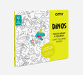 Colouring Poster - Dinos thumbnail
