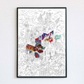 Colouring Poster - Vampire thumbnail