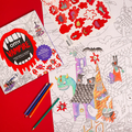 Colouring Poster - Vampire thumbnail