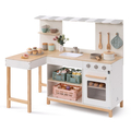 2-in-1 Play Kitchen & Cafe - Robusta (White) thumbnail