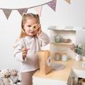 2-in-1 Play Kitchen & Cafe - Robusta (White) thumbnail