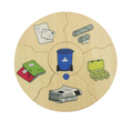 Puzzles in Box - Waste Sorting & Recycling, 5 pcs thumbnail