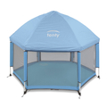 Pop-Up Playpen/Hideaway with Cover - Light Blue thumbnail