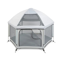 Pop-Up Playpen/Hideaway with Cover - Light Grey thumbnail