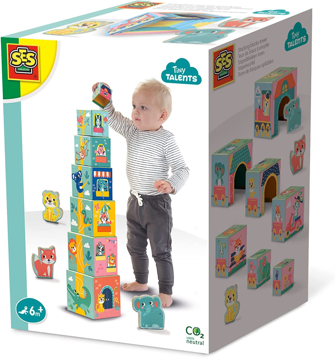 Stacking Blocks - Animal Friends thumbnail