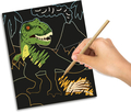 Scratch Art Cards - Glow-in-the-Dark Dinosaurs thumbnail