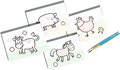 My First - Water Painting Set, Farm Animals thumbnail