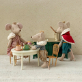 Maileg Mouse Chair - Gold thumbnail