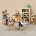 Maileg Mouse - Papa, Yellow Checked Shirt thumbnail