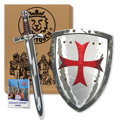 Knight Sword & Shield Set - Templar Knight thumbnail