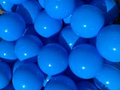 Ball Pit Balls Ø7 cm - Bright Blue, 100 pcs thumbnail