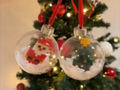 DIY Christmas Baubles with Bead Figures, 6 pcs thumbnail