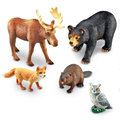 Jumbo Forest Animals, 5 pcs thumbnail