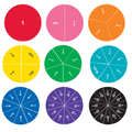 Double-Sided Magnetic Fraction Circles, 51 pcs thumbnail