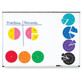 Double-Sided Magnetic Fraction Circles, 51 pcs thumbnail