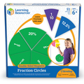 Double-Sided Magnetic Fraction Circles, 51 pcs thumbnail