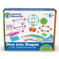 Dive into Shapes Sea & Build Geometry Set, 129 pcs thumbnail