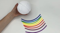 Fidget Activity Ball Ø11 cm - White thumbnail