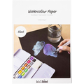 Watercolour Paper A4 / 230 gr. - Black, 15 Sheets thumbnail