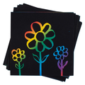 Scratch Art Cards 15 x 15 cm - Rainbow, 100 pcs thumbnail