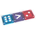 Magna-Tiles | microMAGS Learn Numbers, 56 pcs thumbnail