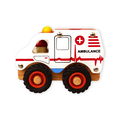 Ambulance with Rubber Wheels, H: 9.5 cm thumbnail