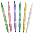 Dual-Tip Markers - Metallic, 6 pcs thumbnail