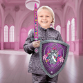 Princess Sword & Shield Set - Unicorn Princess thumbnail
